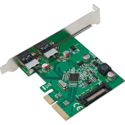 Scheda PCI Express 2 Porte USB 3.2 - Logilink ICC X-PCI-USB31D