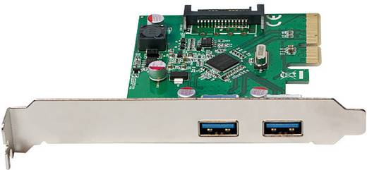 Scheda PCI Express 2 Porte USB 3.2 - Logilink ICC X-PCI-USB31D