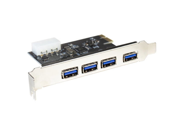 Scheda PCI Express 4 porte USB 3.0 tipo A femmina - Logilink ICC X-PCI-USB34D