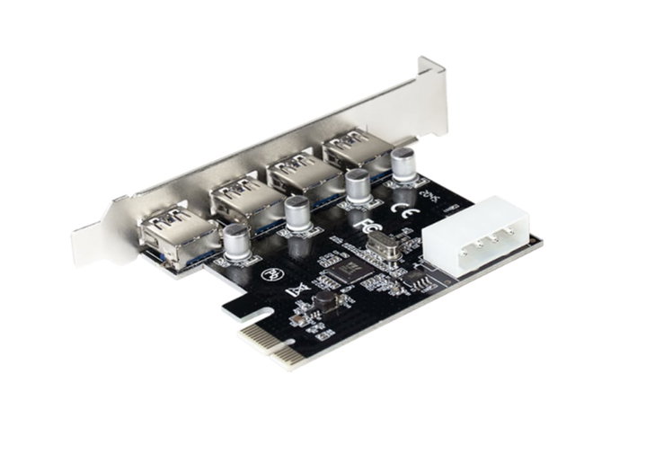 Scheda PCI Express 4 porte USB 3.0 tipo A femmina - Logilink ICC X-PCI-USB34D