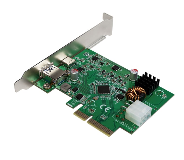 PCI Express USB 3.2 Gen 2 x 1 with USB-C PD 3.0 and USB 3.0 - Logilink ICC X-PCI-USBC 13