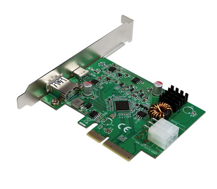 PCI Express USB 3.2 Gen 2 x 1 with USB-C PD 3.0 and USB 3.0 - Logilink ICC X-PCI-USBC 13