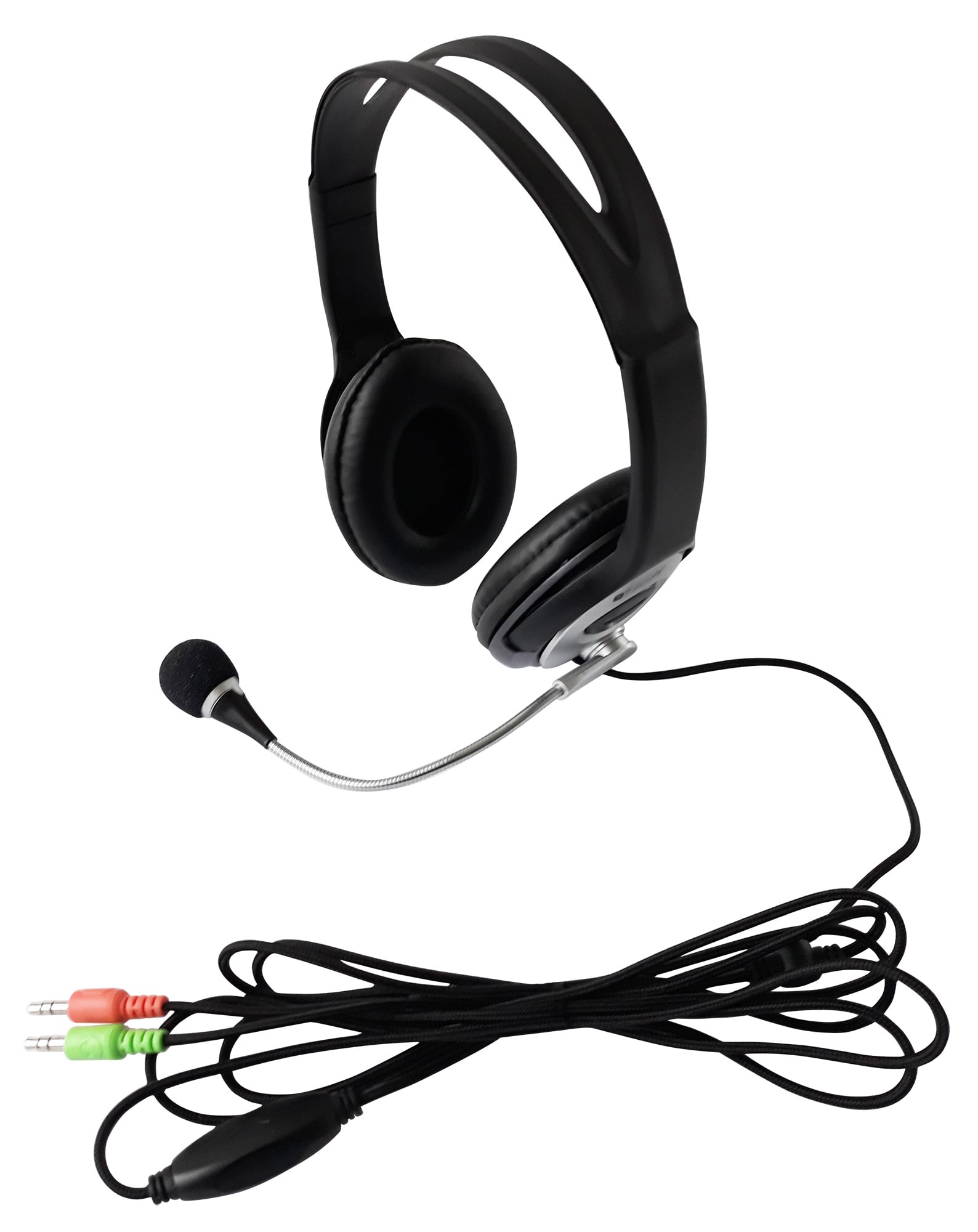Cuffia Stereo con Microfono e Controllo Volume - Techly ICC-SH-555TY
