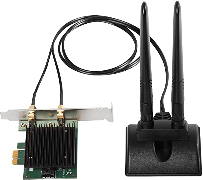 Adattatore WiFi AX3000 Scheda plug-in WLAN PCI Express 3000 MBit/s Bluetooth 5.0, EW-7833AXP - Edimax ICE-BR7833AXP