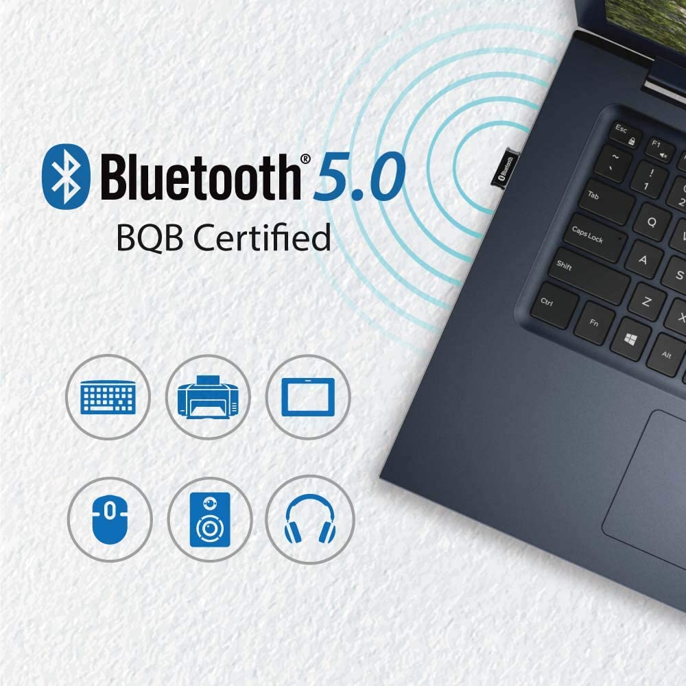 Adattatore USB Nano Bluetooth 5.0, BT-8500 - Edimax ICE-BT8500