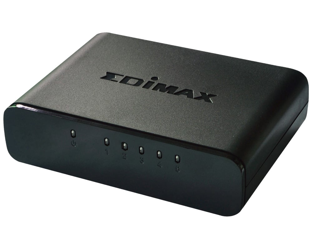 Switch Desktop Fast Ethernet a 5 porte, ES-3305P - Edimax ICE-ES3305P