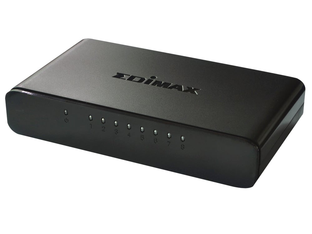 Switch Desktop Fast Ethernet a 8 porte, ES-3308P - Edimax ICE-ES3308P