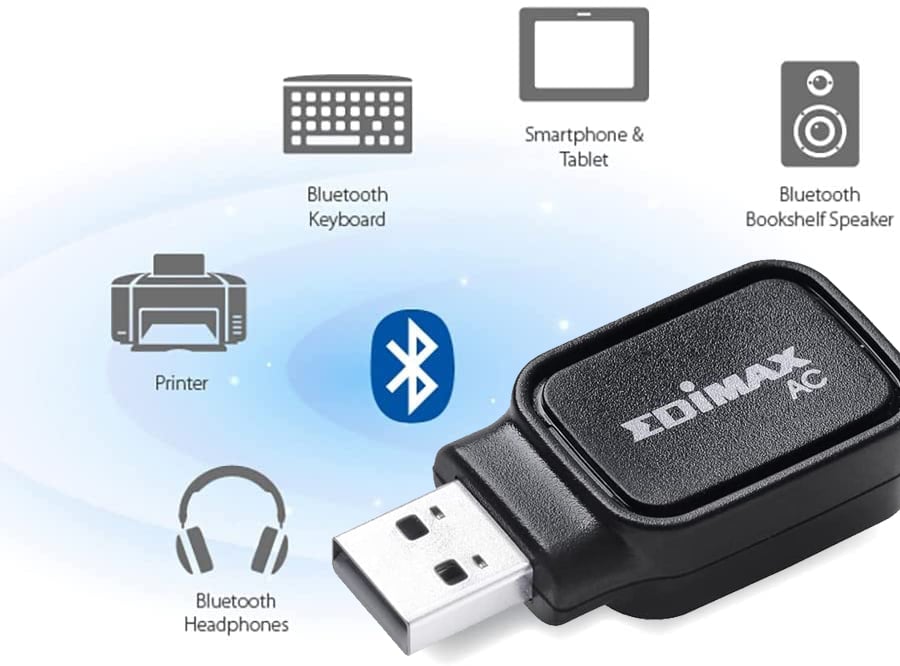 Adattatore USB AC600 Dual-Band Wi-Fi e Bluetooth 4.0, EW-7611UCB - Edimax ICE-EW7611UC