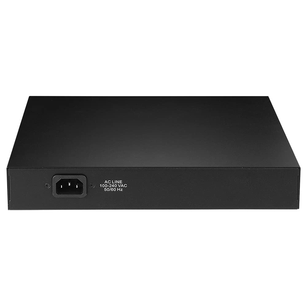 Switch PoE+ Gigabit Ethernet 8 Porte a Lungo Raggio con Switch DIP, GS-1008PL V2 - Edimax ICE-GS1008PL