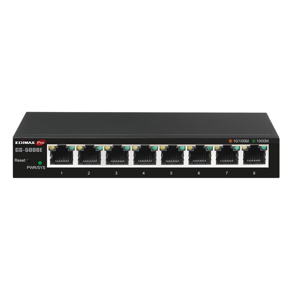 Smart Switch Web Gigabit 8 porte, GS5008E - Edimax ICE-GS5008E