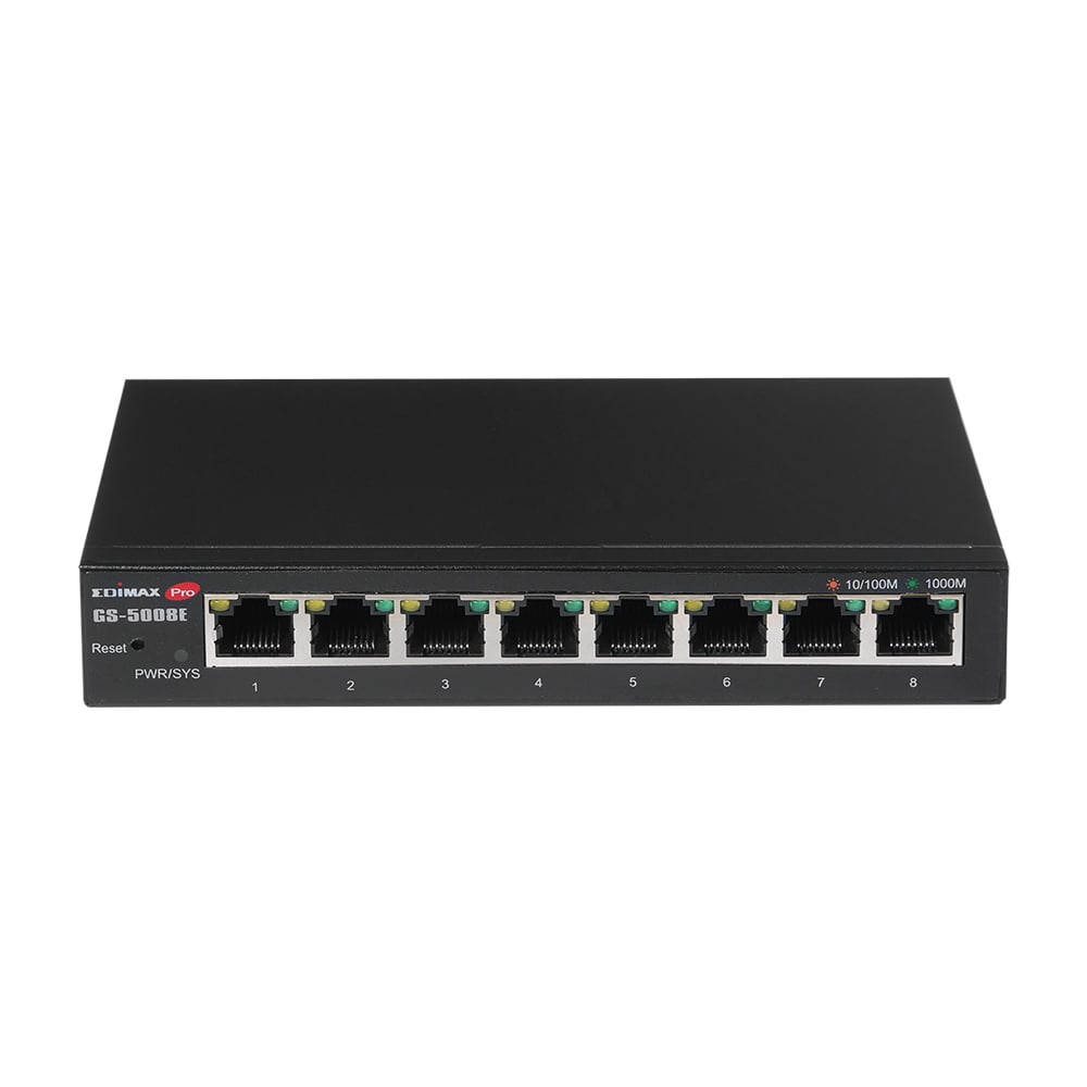 Smart Switch Web Gigabit 8 porte, GS5008E - Edimax ICE-GS5008E