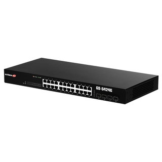 Gigabit Ethernet Switch 24 Porte 4 Slot SFP - Edimax ICE-GS5424G