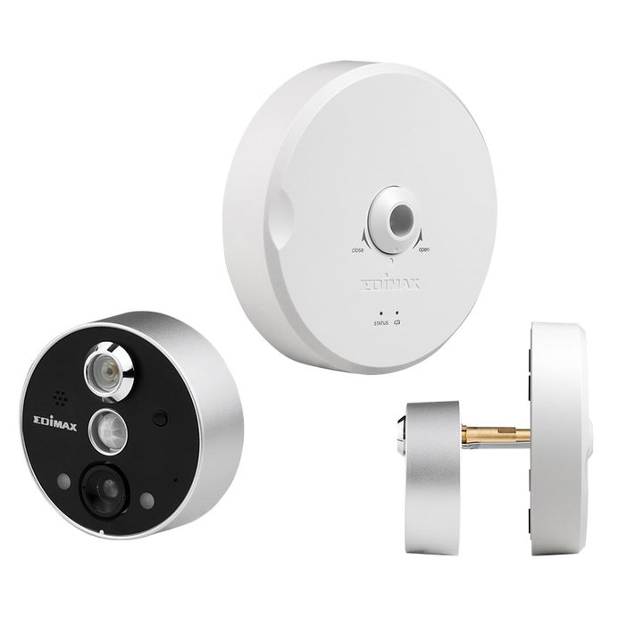 Telecamera per Spioncino Smart Wireless di Rete - Edimax ICE-IC6220D
