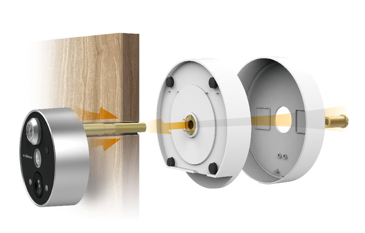 Telecamera per Spioncino Smart Wireless di Rete - Edimax ICE-IC6220D