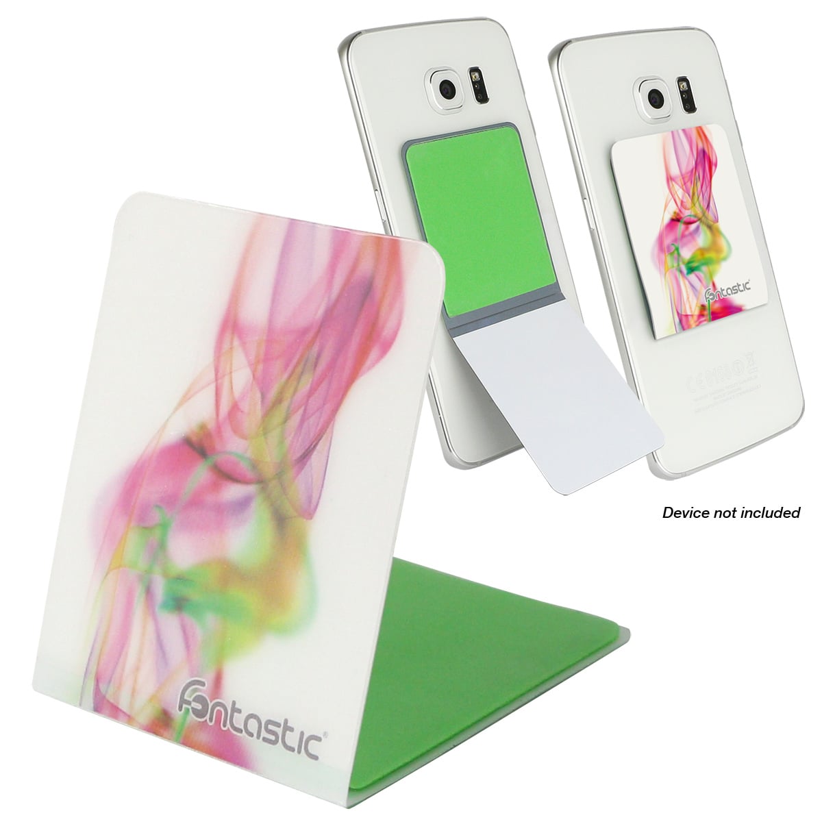 Universal Smartphone Support Grip Phone Adhesive with White Smoke Stand - Fontastic ICFT- 251597