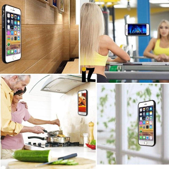 Supporto Smartphone Universale Adesivo Grip Phone con Stand Bianco - Fontastic ICFT-251627