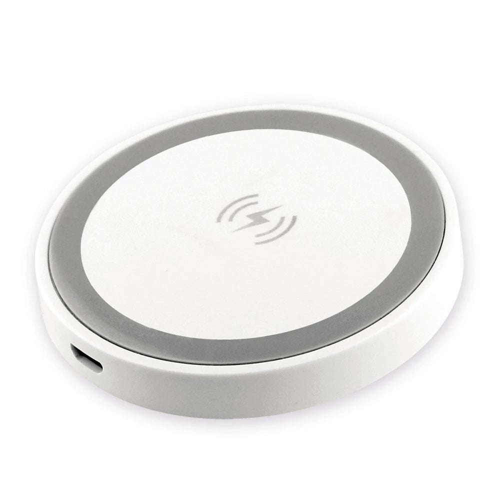 TWS Jive headphones with USB-C Recharge Case and White Induction Loader Pad - Fontastic ICFT- 260179
