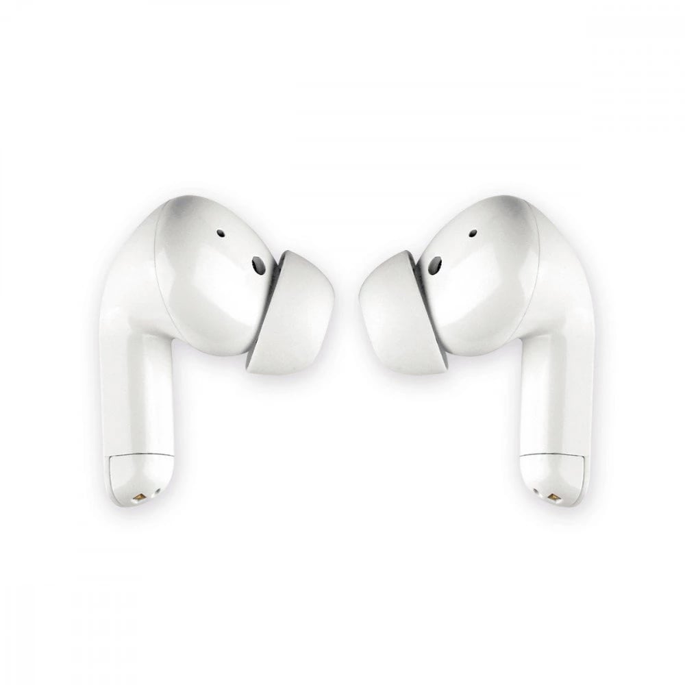 TWS Jive headphones with USB-C Recharge Case and White Induction Loader Pad - Fontastic ICFT- 260179