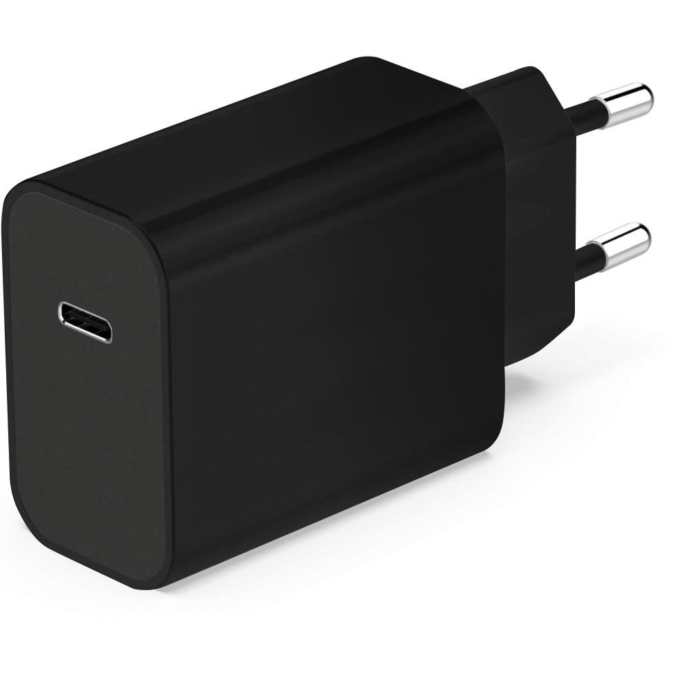 Caricabatterie USB-C™ 25W Ricarica Rapida Nero - Fontastic ICFT-260469