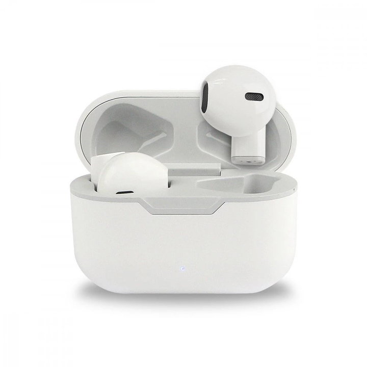 Auricolari Wireless BT V5.1 TWS Riva con Custodia Ricarica Bianco - Fontastic ICFT-261558