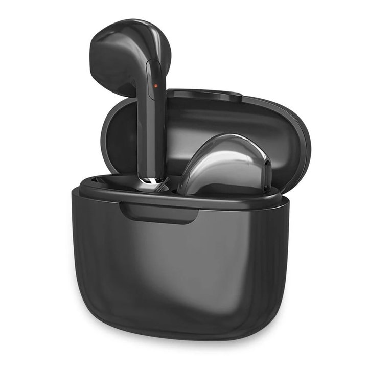 Auricolari true wireless BT 5.1 con custodia di ricarica nero - Fontastic ICFT-263262