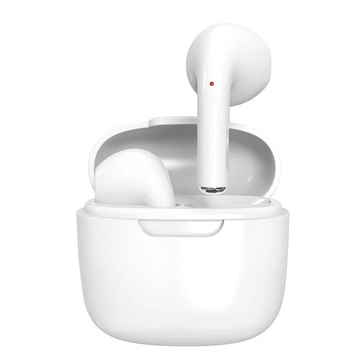 Auricolari true wireless BT 5.1 con custodia di ricarica bianco - Fontastic ICFT-263279