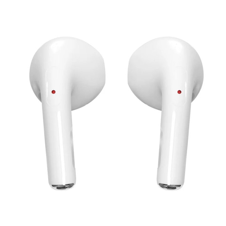 Auricolari true wireless BT 5.1 con custodia di ricarica bianco - Fontastic ICFT-263279