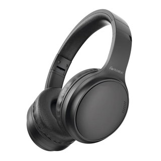 Cuffie stereo wireless pieghevoli con microfono ANC nero - Fontastic ICFT-263286