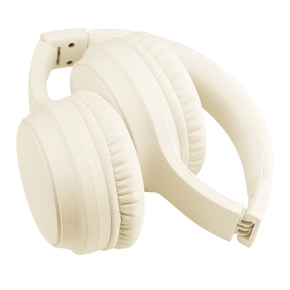 Cuffie Stereo Wireless Pieghevole con Microfono Tonic Beige - Fontastic ICFT-263378