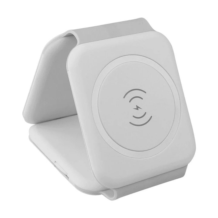 Wireless Charging Station Qi Folding Magnetic for Smartphones and Smartwatch - Fontastic ICFT- 263446