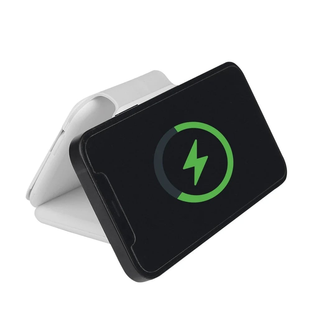 Wireless Charging Station Qi Folding Magnetic for Smartphones and Smartwatch - Fontastic ICFT- 263446