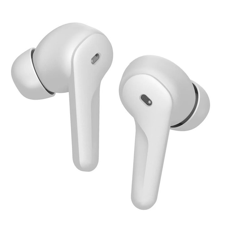 Auricolari true wireless BT 5.3 ANC con custodia di ricarica bianco - Fontastic ICFT-263576