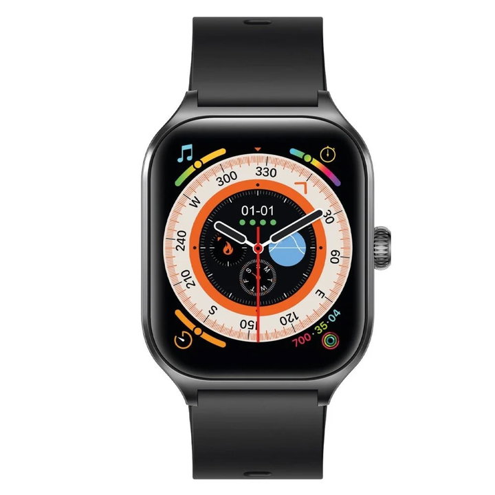 Smartwatch Fitness Bluetooth V 5.0 Timor Display 2,01 'Black - Fontastic ICFT- 263606