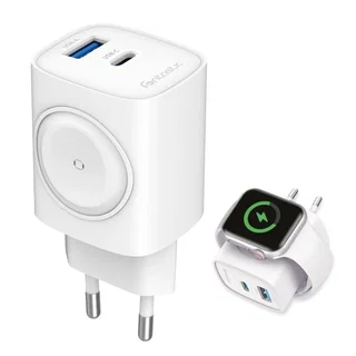 Caricatore Alimentatore GaN 22W da Viaggio USB-A USB-C WiGan - Fontastic ICFT-264726