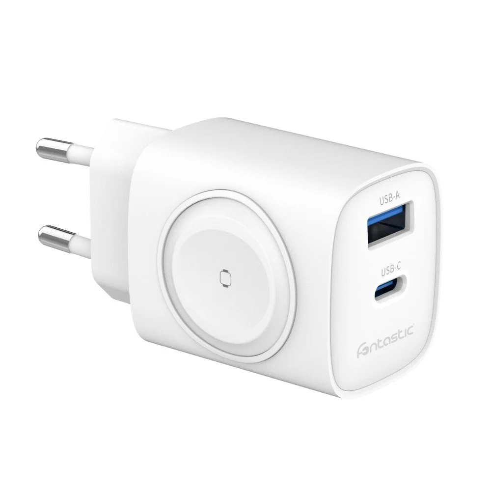 Caricatore Alimentatore GaN 22W da Viaggio Fast Charge USB-A USB-C™ WiGan - Fontastic ICFT-264726