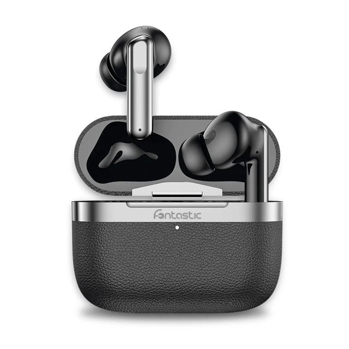 Cuffie Auricolari BT 5.4 TWS con Hybrid ANC + ENC 6 Microfoni Custodia USB-C™ e Ricarica Wireless Nero - Fontastic ICFT-264740