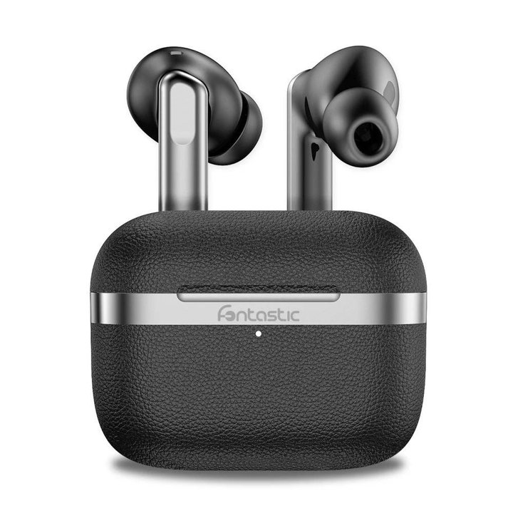 Cuffie Auricolari BT 5.4 TWS con Hybrid ANC + ENC 6 Microfoni Custodia USB-C™ e Ricarica Wireless Nero - Fontastic ICFT-264740