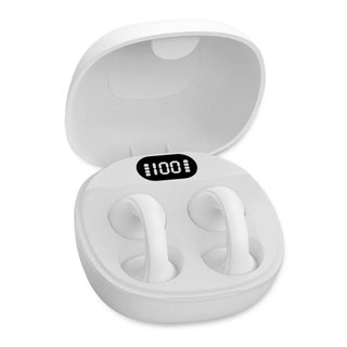 Cuffie Auricolari BT 5.4 TWS con Custodia di Ricarica USB-C Smart Touch Screen LCD Bianco - Fontastic ICFT-264757