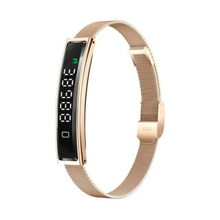 Bracelet Smart Fitness Bluetooth 5.3 Gold LED Display - Fontastic ICFT- 265709