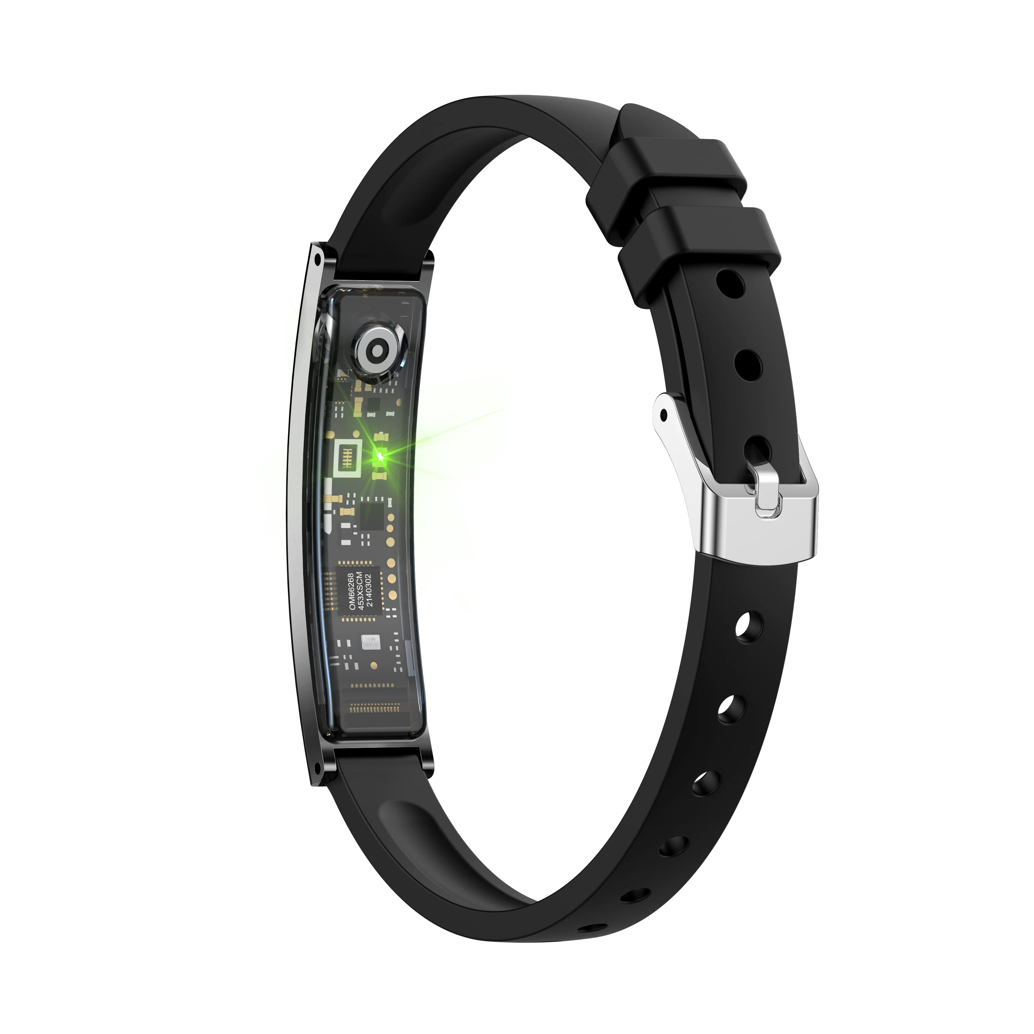 Bracelet Smart Fitness Bluetooth 5.3 Black LED Display - Fontastic ICFT- 265990