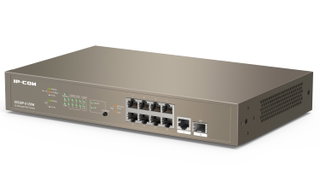 Switch Managed Layer 3 Cloud PoE 9p Gigabit 1 SFP 130W - Ip-com ICIP-G5310P-8