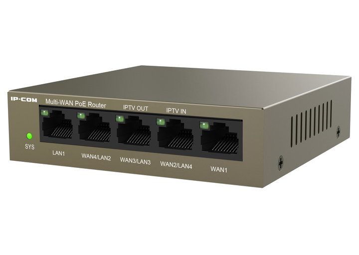 Router PoE 5 porte Gestito da Cloud M20-PoE - IP-COM ICIP-M20POE