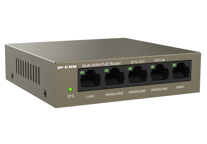 Router PoE 5 porte Gestito da Cloud M20-PoE - IP-COM ICIP-M20POE