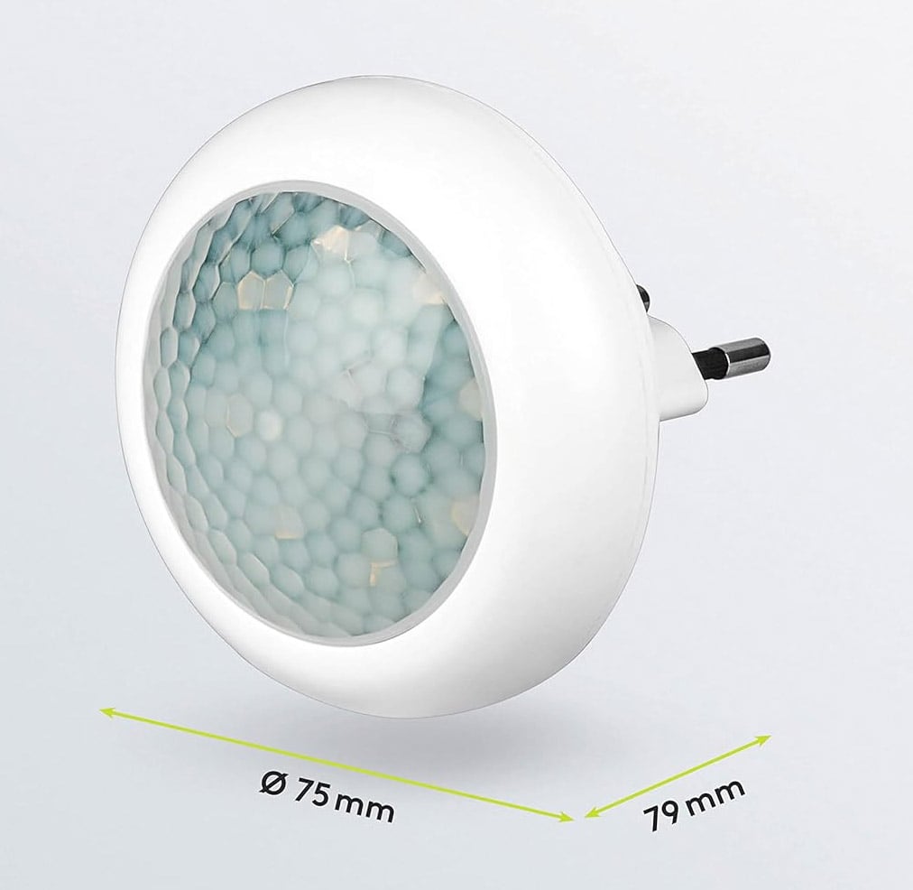 Luce LED Notturna compatta con Sensore di Movimento ad Infrarossi - Goobay ICLLE002