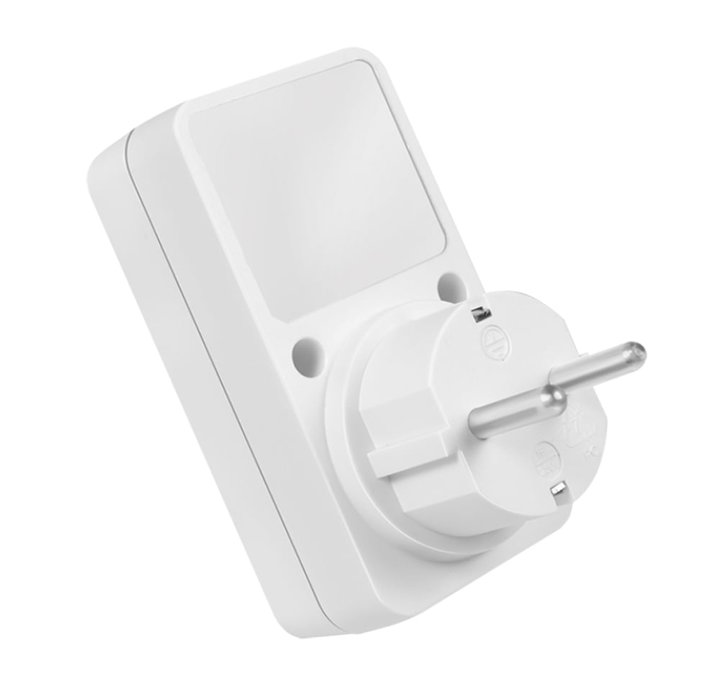 Adattatore Presa con Sensore Crepuscolare 1x CEE 7/3 IP20 - Logilink ICLLE004SEN