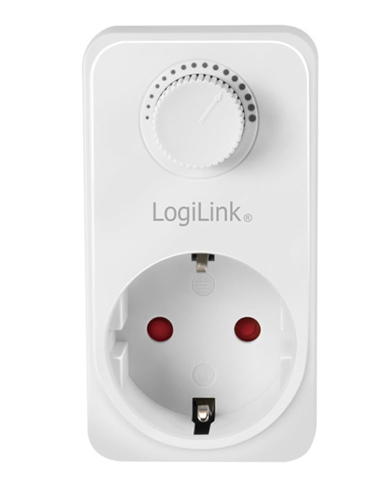 Adattatore Presa con Dimmer 1x CEE 7/3 IP20 - Logilink ICLLE005DIM