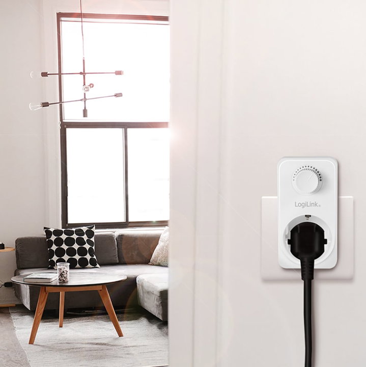 Adattatore Presa con Dimmer 1x CEE 7/3 IP20 - Logilink ICLLE005DIM