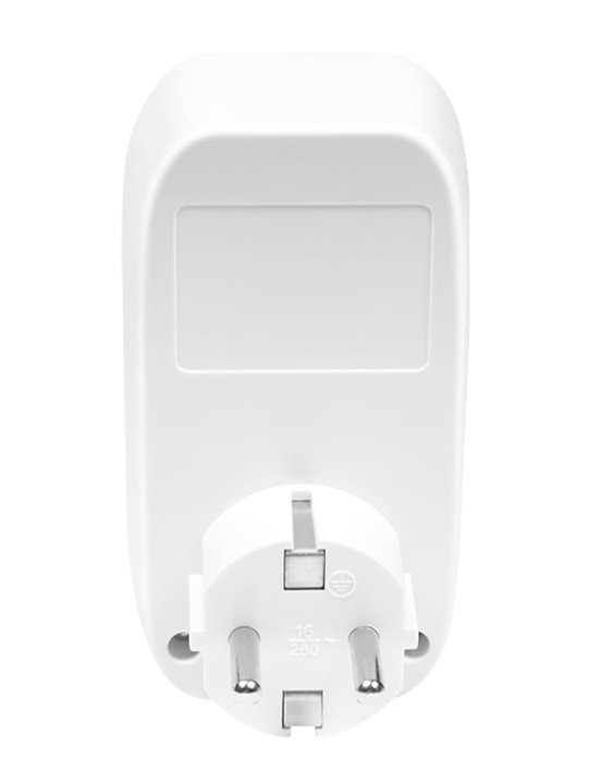 Adattatore Presa con Rilevatore di Movimento PIR 1x CEE 7/3 IP20 - Logilink ICLLE006MOT
