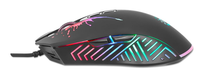 Mouse Ottico USB Gaming 7200 Dpi Retroilluminazione LED RGB - Manhattan ICMG220