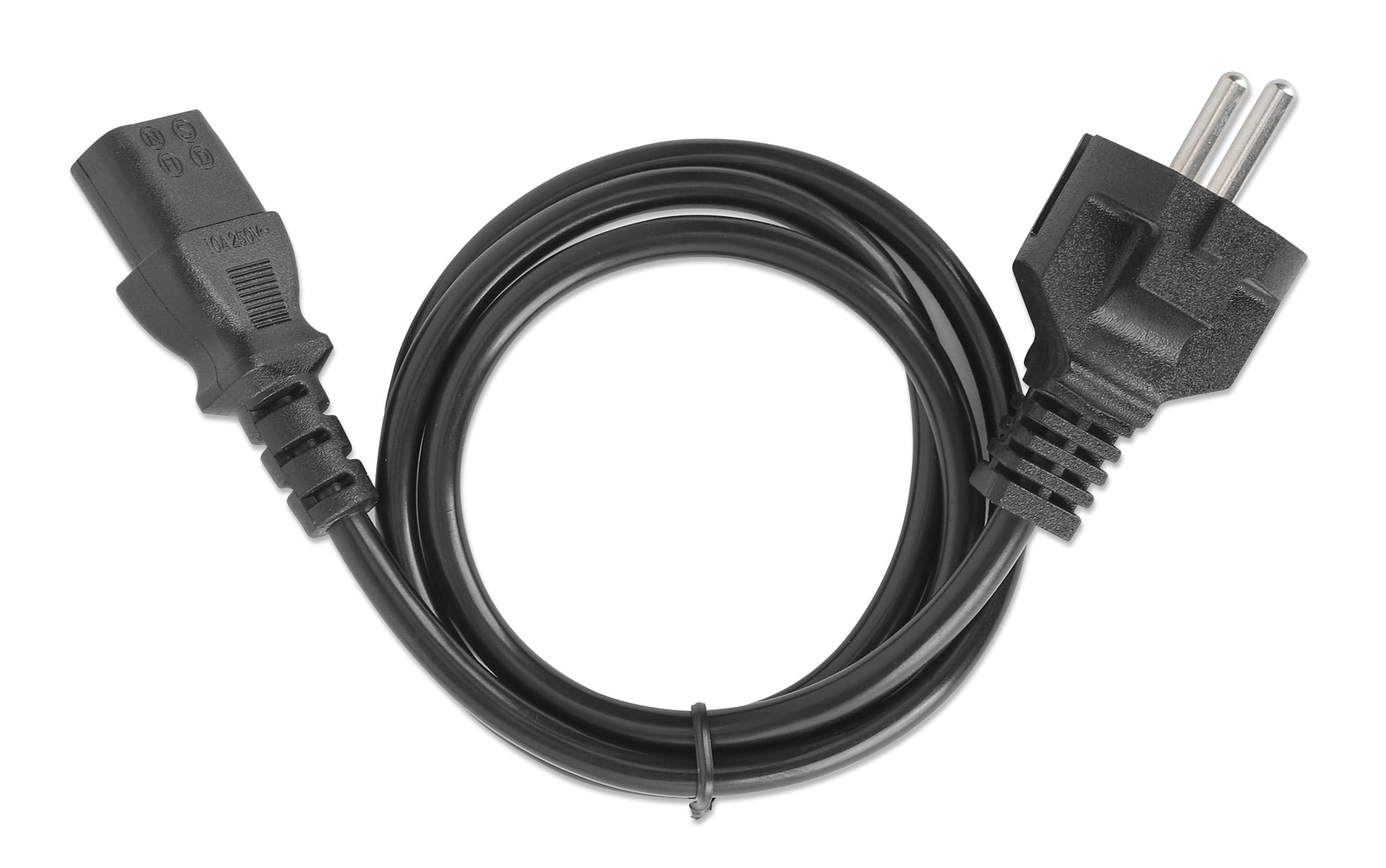 Cavo alimentazione C13 F a Schuko 1m Nero - Manhattan ICOC 01-NC-D-010